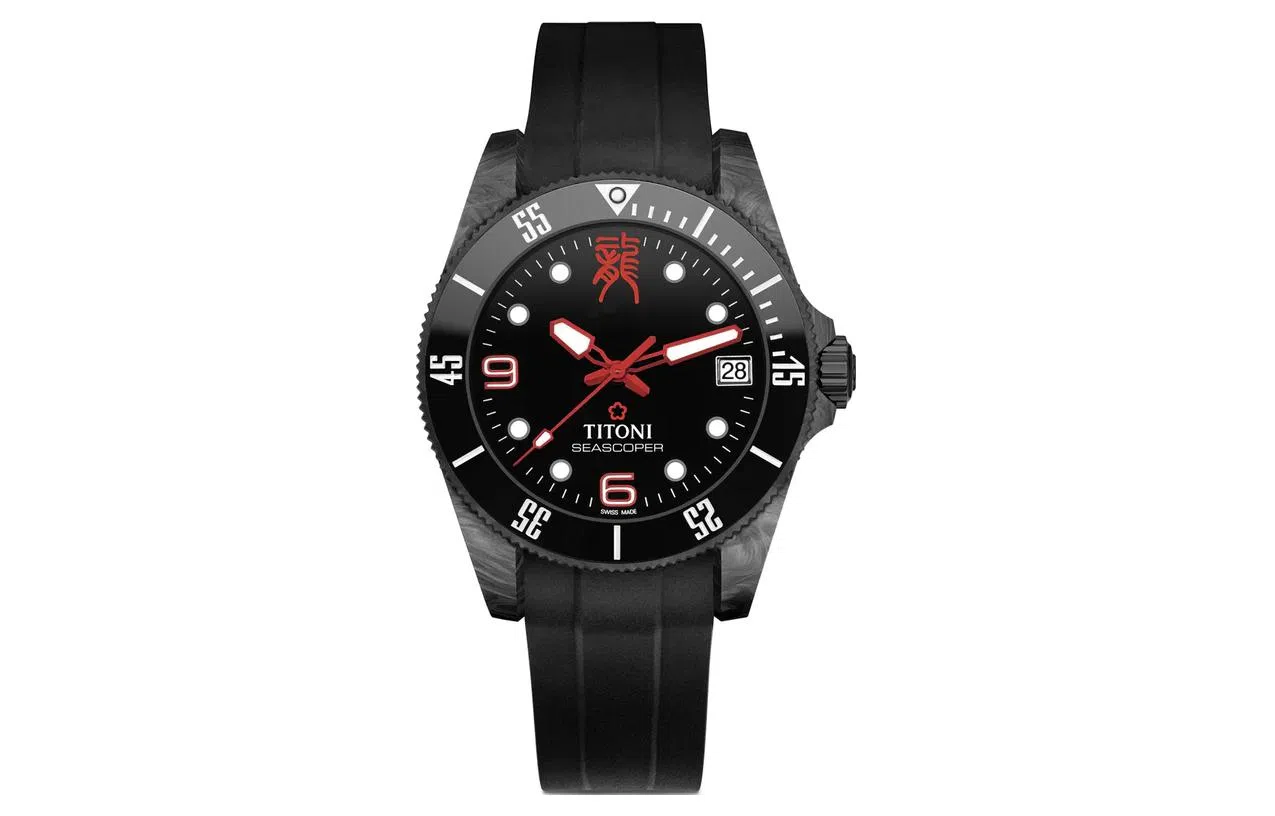 TITONI 600 42mm 83600 C-BK-717