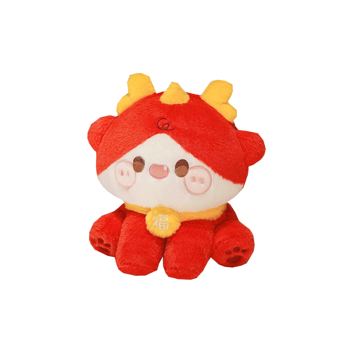 馨枕居 龙年吉祥物卡通可爱龙抱枕 布娃娃 玩偶 毛绒公仔