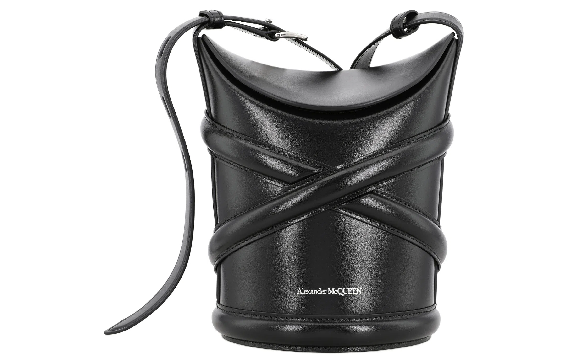 Alexander McQueen THE CURVE BAG Logo