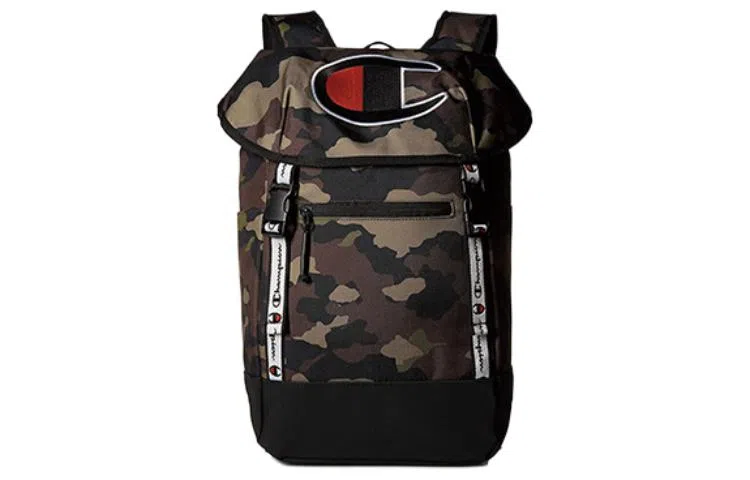 Champion Big C Logo Backpack Camo