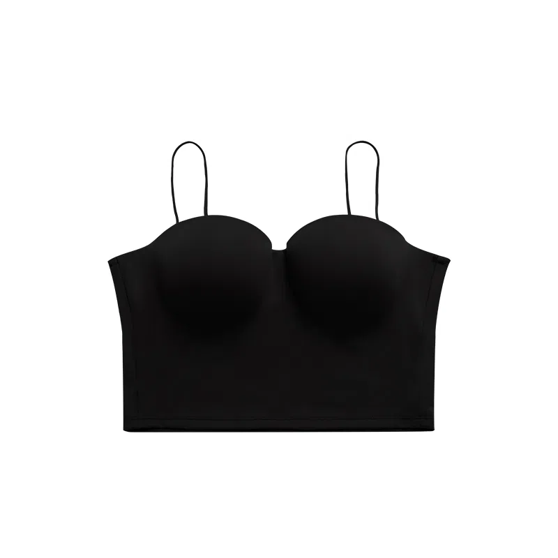 黄小姐 纯色舒适贴身吊带 女款