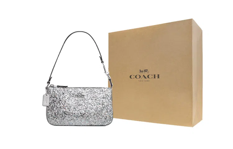 COACH Nolita 19 Silver