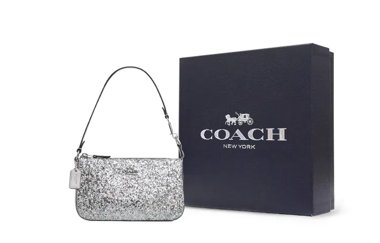COACH Nolita 19 Silver