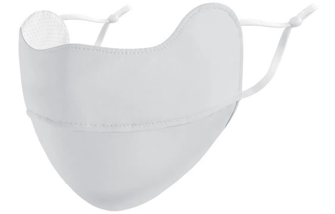 优幽兰 户外登山防风可水洗全脸遮阳舒适 简约挂耳式防紫外线透气骑行 口罩 女款