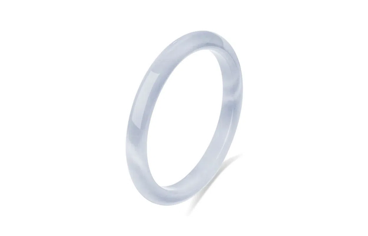 百利金 水墨丹青 国潮新中式复古精致轻奢时尚小众设计 猫眼石 玉石手镯 男女同款情侣款