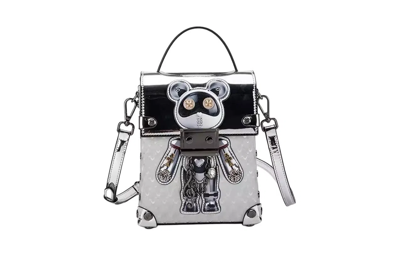 蒽薆 星际熊联名女包原创设计小众潮流手提包斜挎包