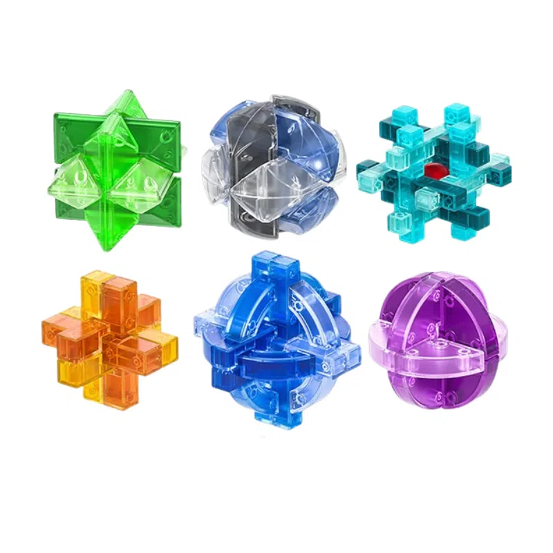 奇艺 鲁班锁 孔明锁 益智玩具