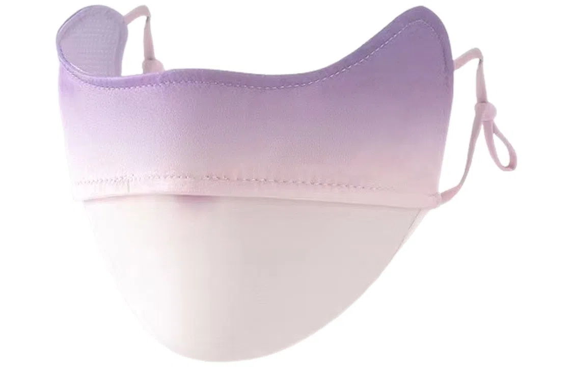 优幽兰 户外登山防风小众设计感渐变全脸遮阳舒适挂耳式透气骑行 口罩 女款