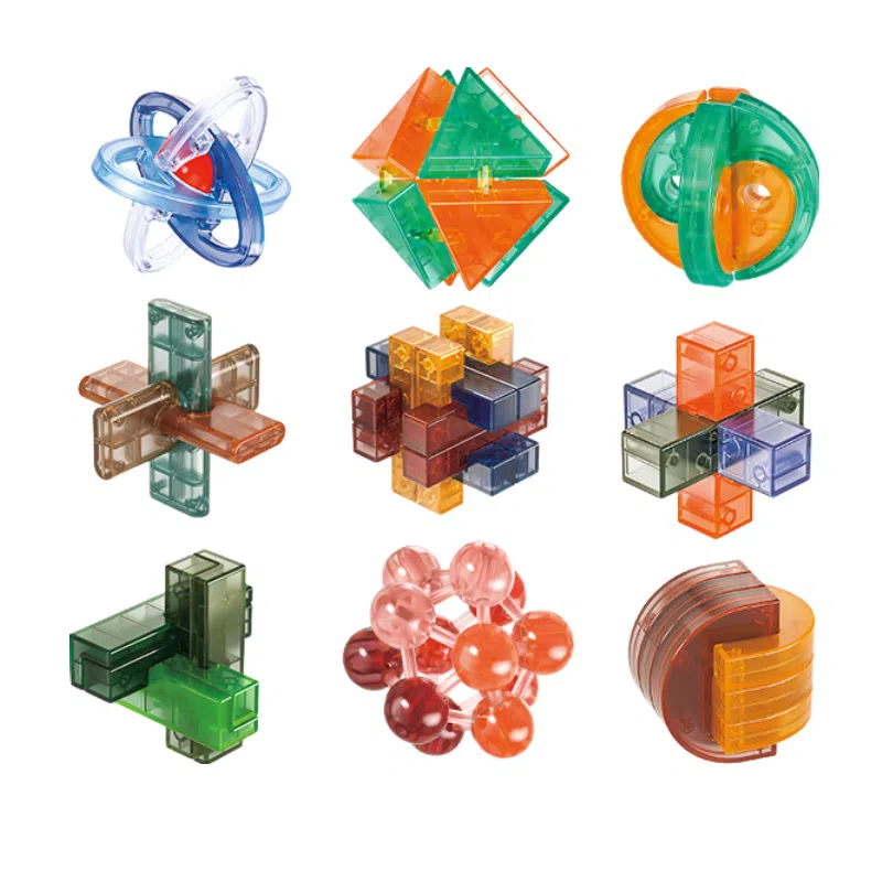 奇艺 鲁班锁 孔明锁 益智玩具