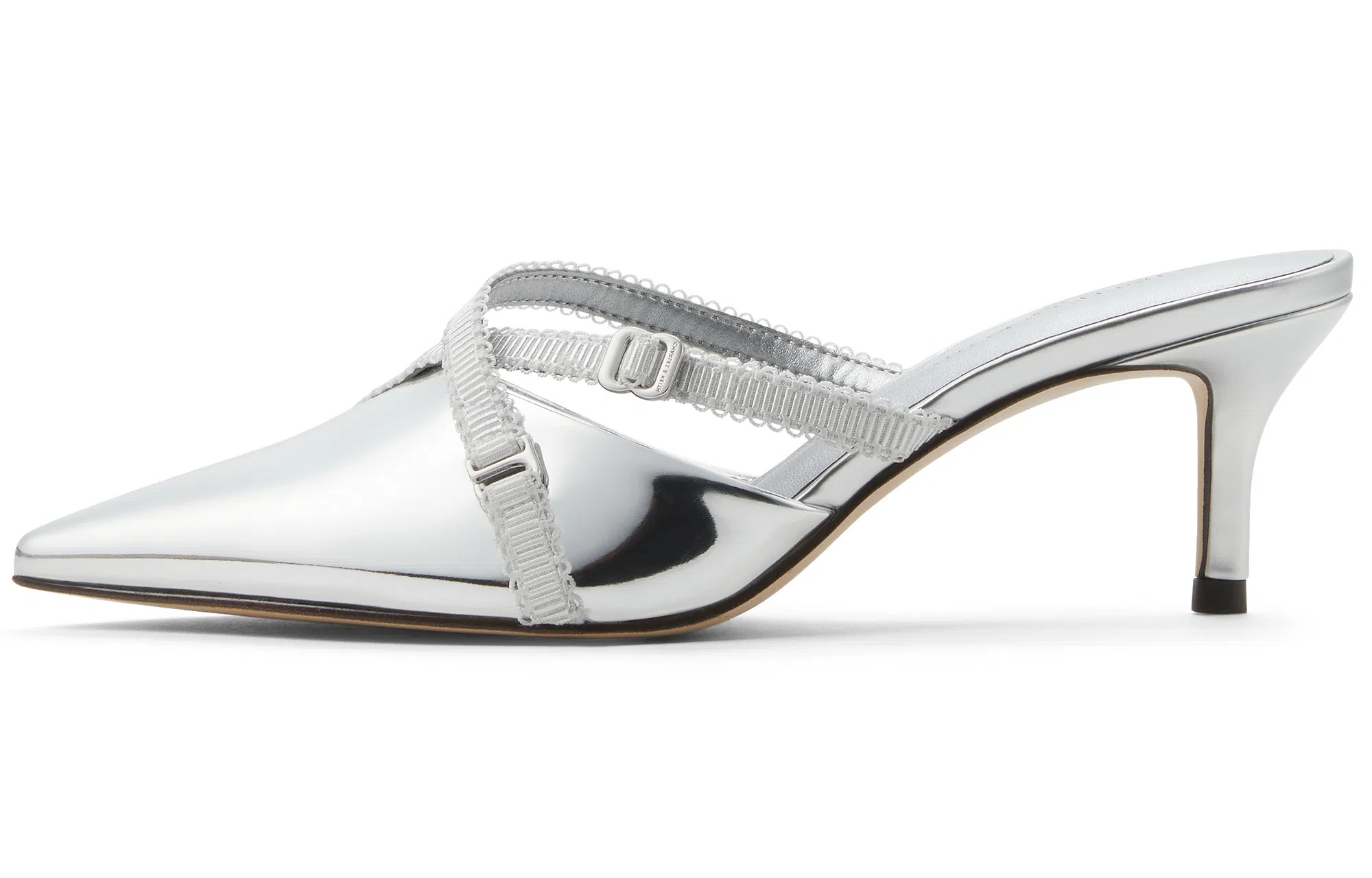 CHARLESKEITH ck 6.3cm SilverNudeBlack