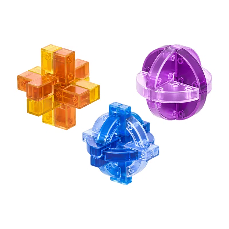 奇艺 鲁班锁 孔明锁 益智玩具