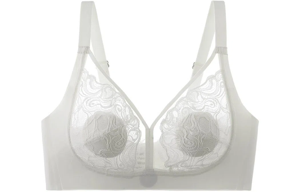 二三二三 无钢圈收副乳防下垂蕾丝文胸 女款