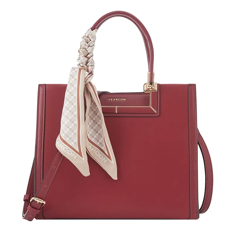 Yearcon Handbag Burgundy