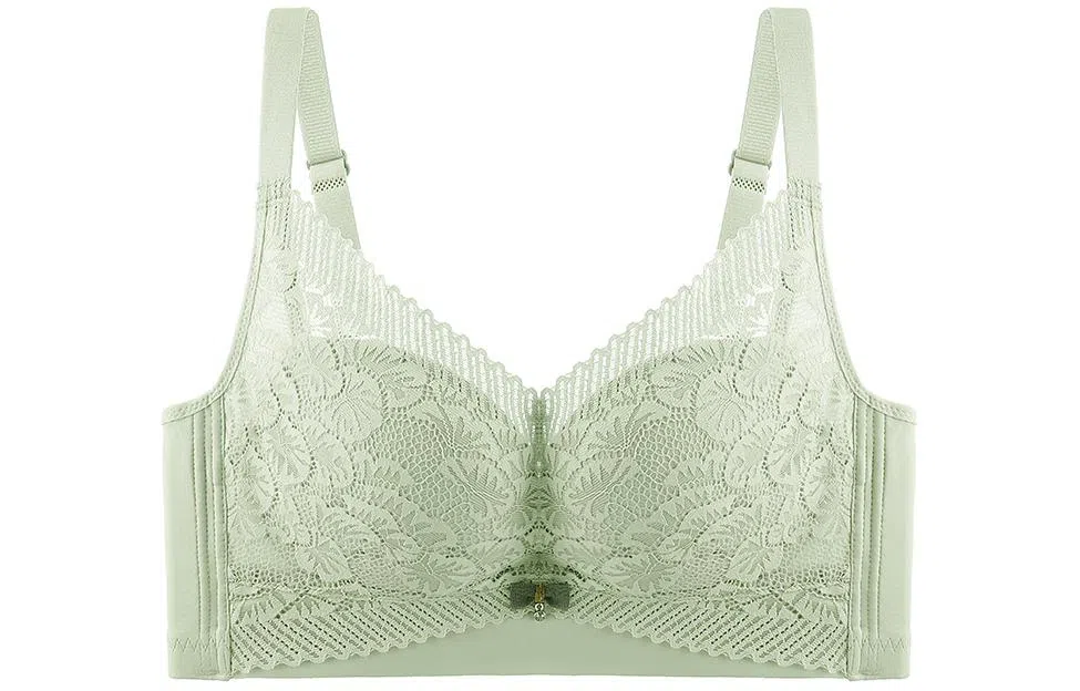 二三二三 薄款透气聚拢收副乳防下垂无钢圈显小调整型洞洞杯文胸 女款