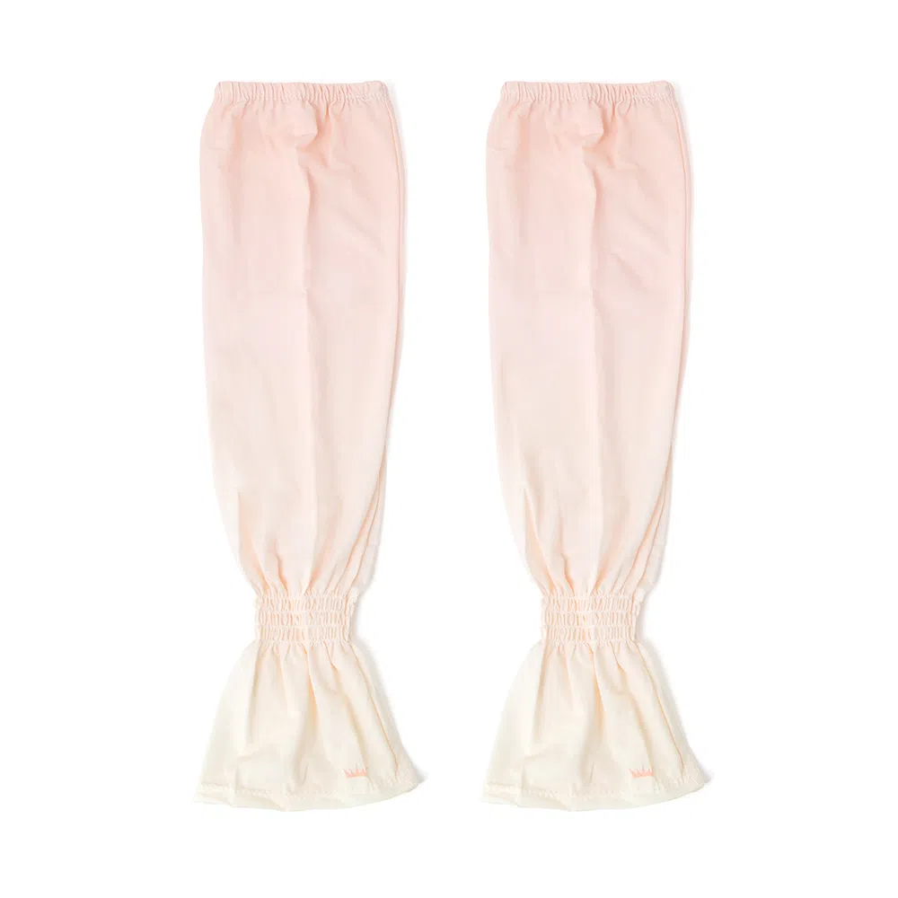 白卷 夏季户外遮阳宽松防滑渐变灯笼 防晒袖 女款