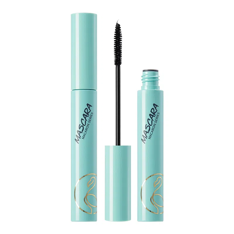 火烈鸟 马卡龙睫毛膏睫毛夹套装 纤长卷翘浓密纤细