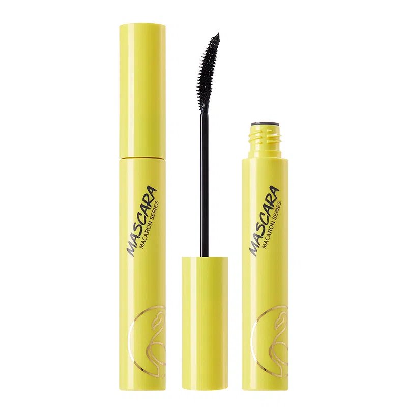 火烈鸟 马卡龙睫毛膏睫毛夹套装 纤长卷翘浓密纤细