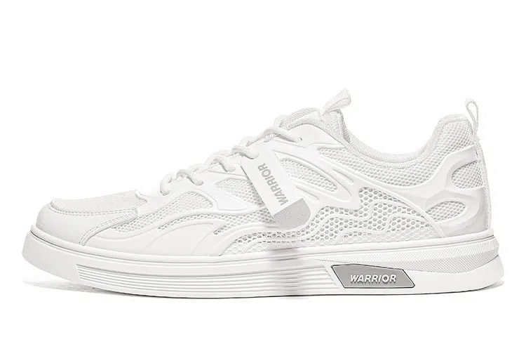 Warrior Mesh White Sneakers