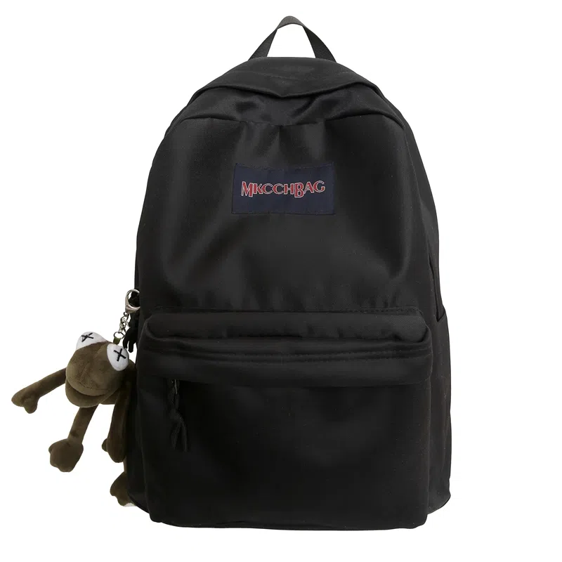 醇龙  男女通用多色尼龙书包学生简约百搭双肩包包潮学院风旅行背包