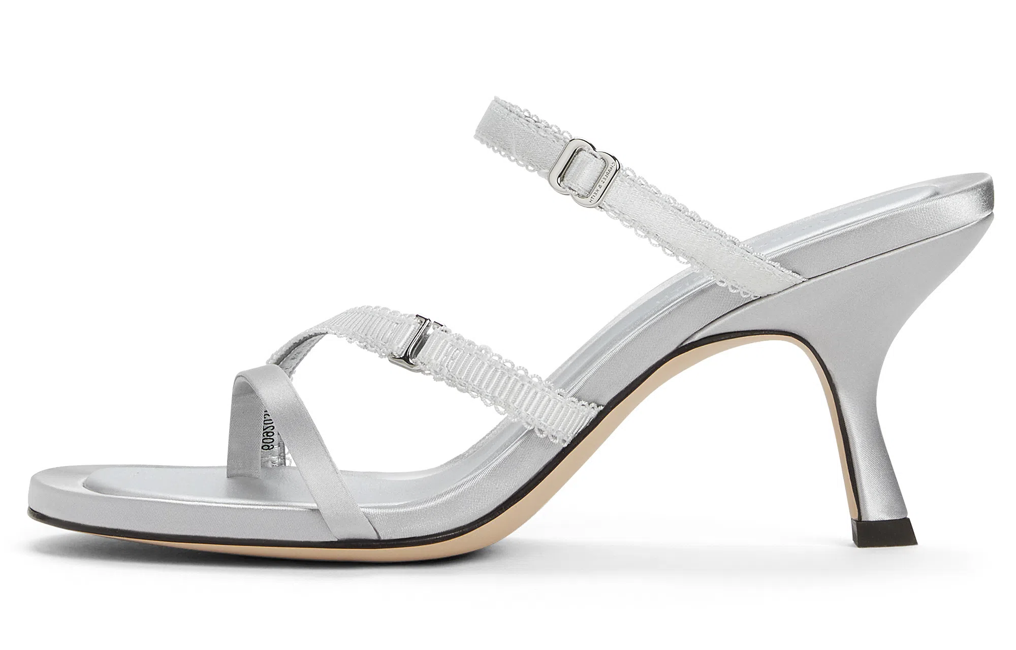 CHARLESKEITH ck 7.7cm SilverDenim BlueBLACK TEXTURED