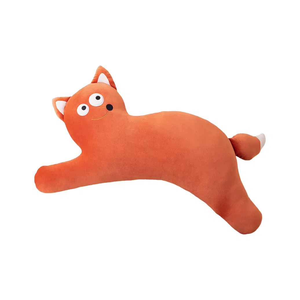 安之静雅 可爱狐狸抱枕 玩偶 毛绒公仔