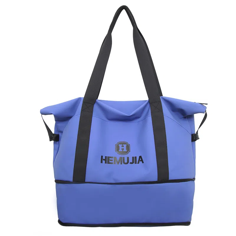 行途旅行包女短途大容量扩容健身包干湿分离尼龙手提斜挎包训练运动背包男女