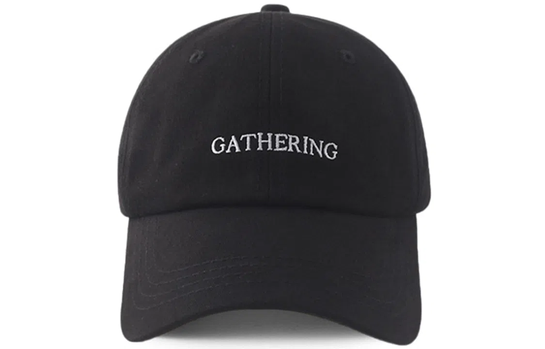 优幽兰 大头围显脸小户外休闲简约字母刺绣街头潮流开车骑行慵懒风穿搭 涤纶 鸭舌帽 男女同款情侣款