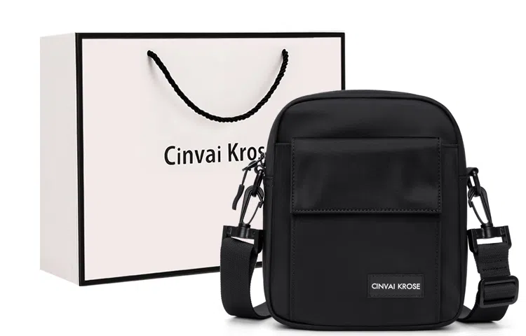 Cinvai&Krose Black Crossbody Bag