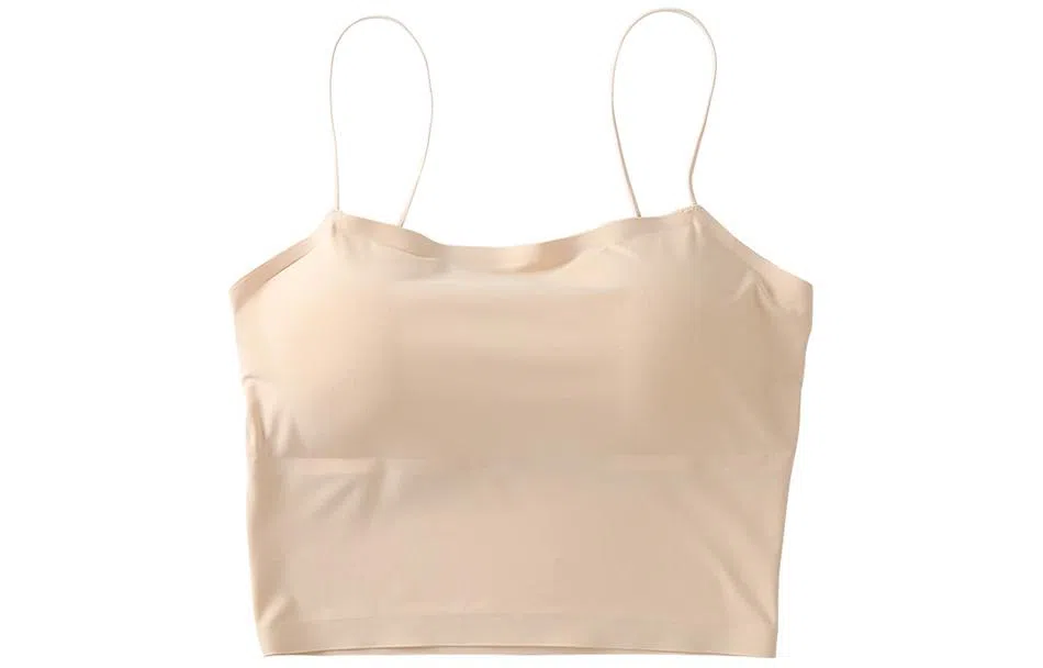 二三二三 无痕防走光带胸垫吊带 女款