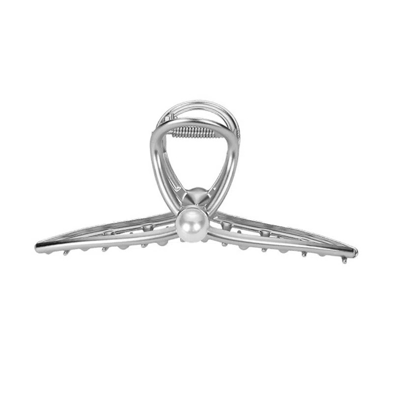 秦福炫 黑色抓夹 后脑勺鲨鱼夹高级感气质大号头饰 发夹 女款