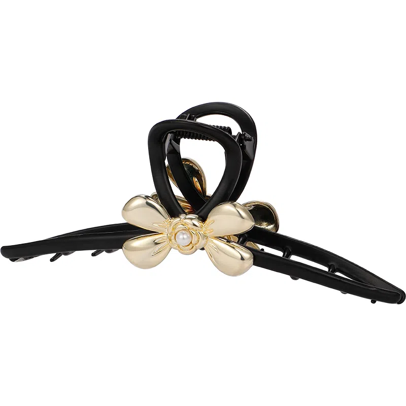 秦福炫 花朵 后脑勺大号高级感 发夹 女款