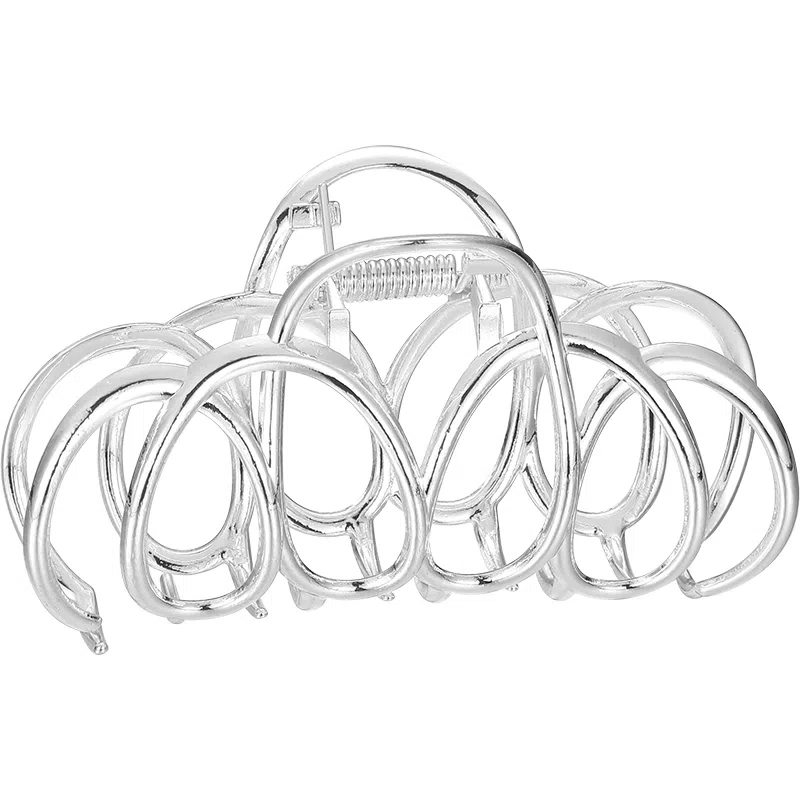 秦福炫 盘头发用的发饰后脑勺金属抓夹大号鲨鱼夹发饰高级感 发夹 女款