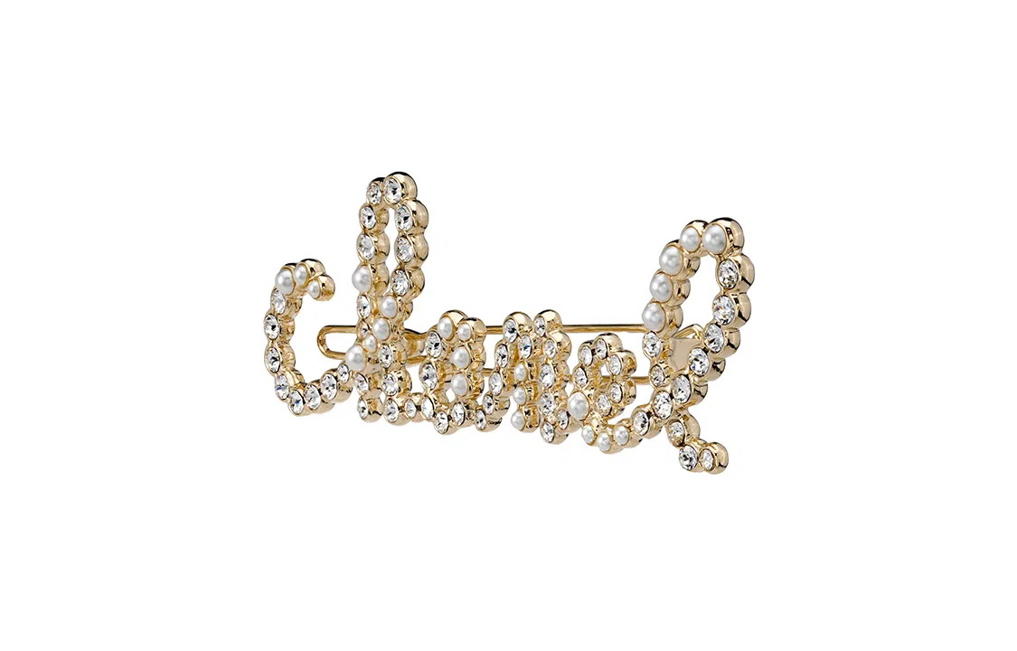 CHANEL Logo Hair Clip
