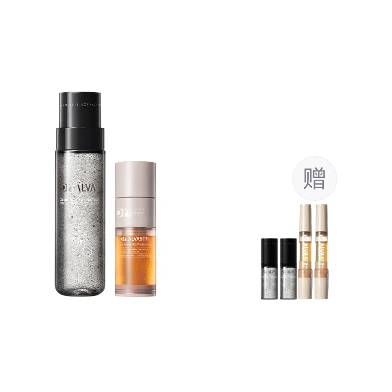 瑷尔博士 护肤套装闪充水+摇醒精华 保湿紧致补水