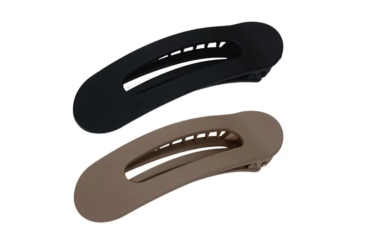 左欧 刘海大号无痕头大卡子一字夹鸭嘴夹洗脸侧边 发夹 女款