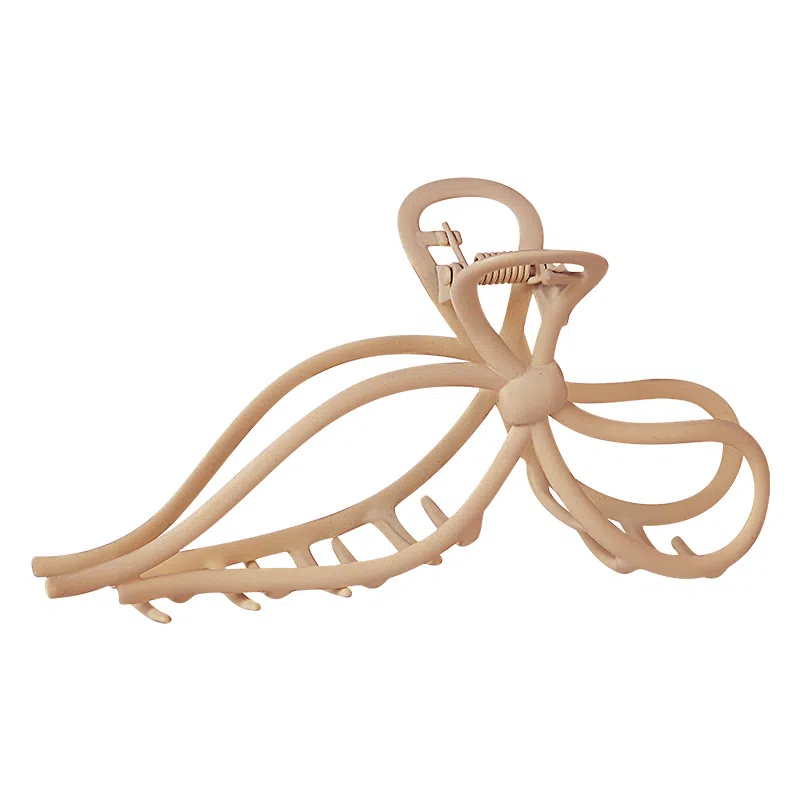 秦福炫 蝴蝶结发饰发量多大号抓夹后脑勺高级感鲨鱼夹发卡头饰 发夹 女款