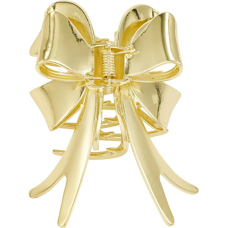 秦福炫 飘带蝴蝶结抓夹冷淡风后脑勺鲨鱼夹女高级感 发夹 女款