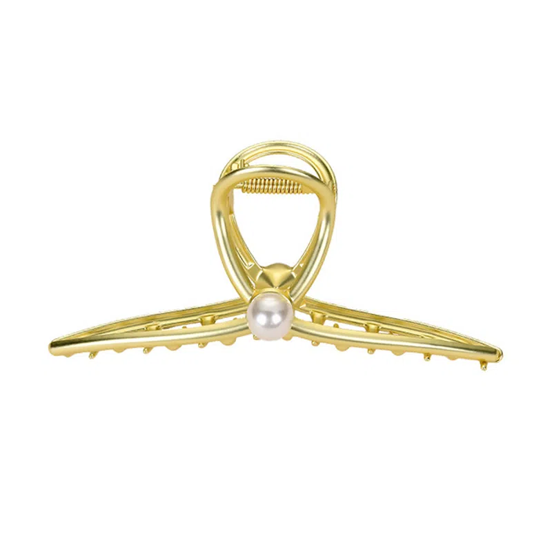 秦福炫 黑色抓夹 后脑勺鲨鱼夹高级感气质大号头饰 发夹 女款