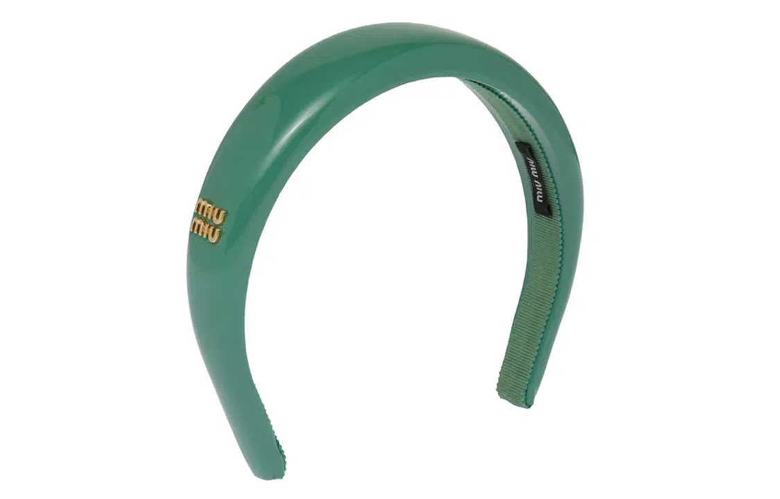 MIU MIU Headband Green