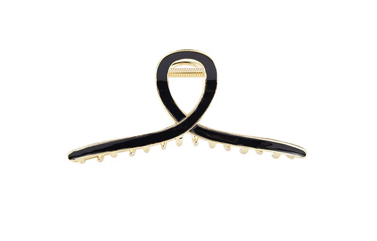 左欧 日常通勤减龄发饰 简约轻奢高级感 发夹 女款