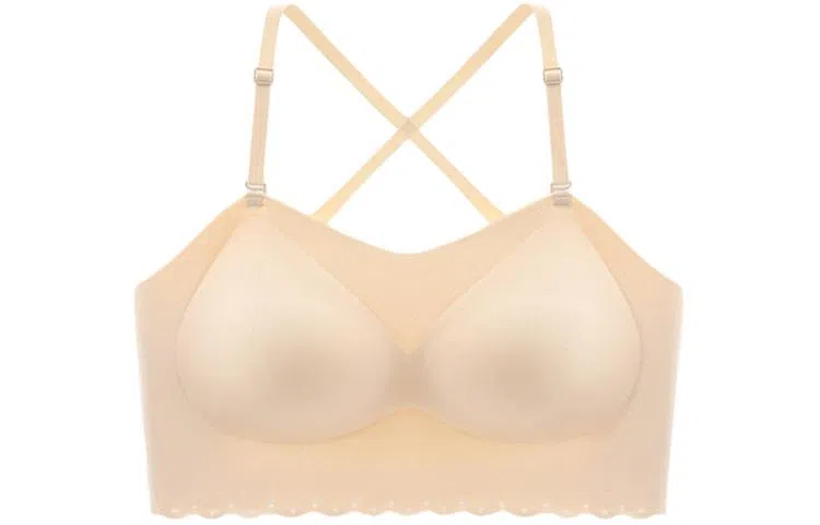 二三二三 纯色薄款美背防走光聚拢文胸 女款