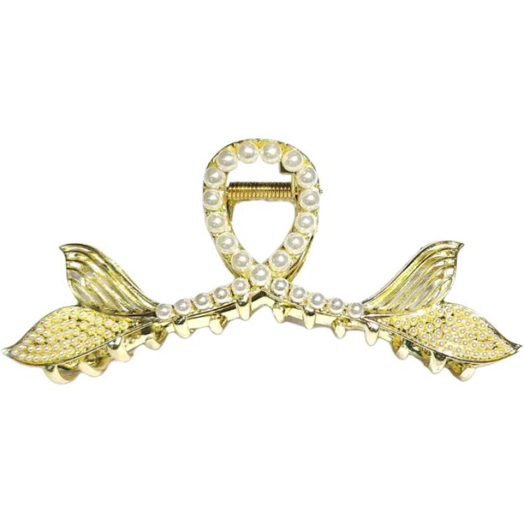 秦福炫 鱼尾抓夹高级感后脑勺盘  发夹 女款