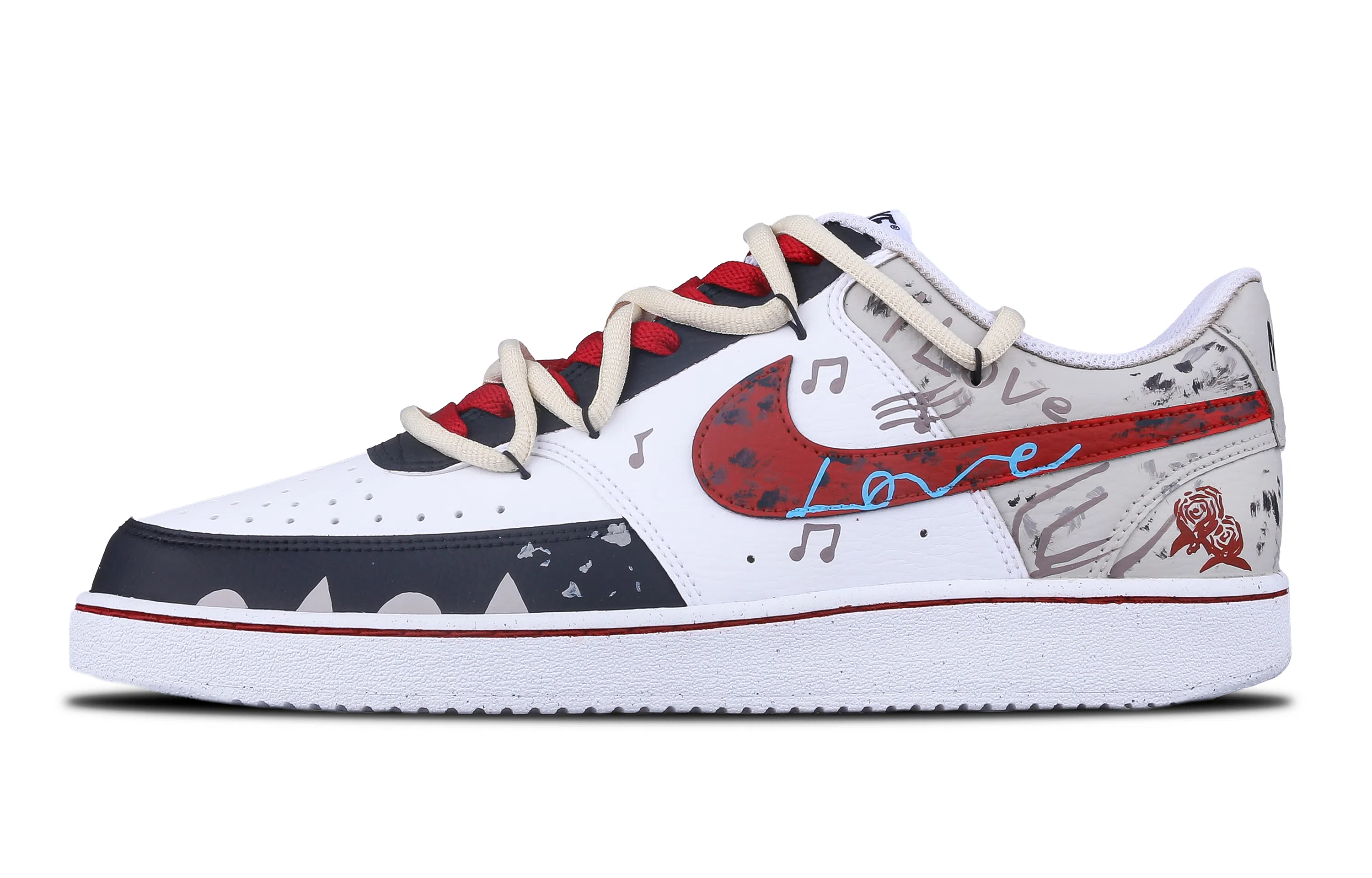 Nike Court Vision Low Red