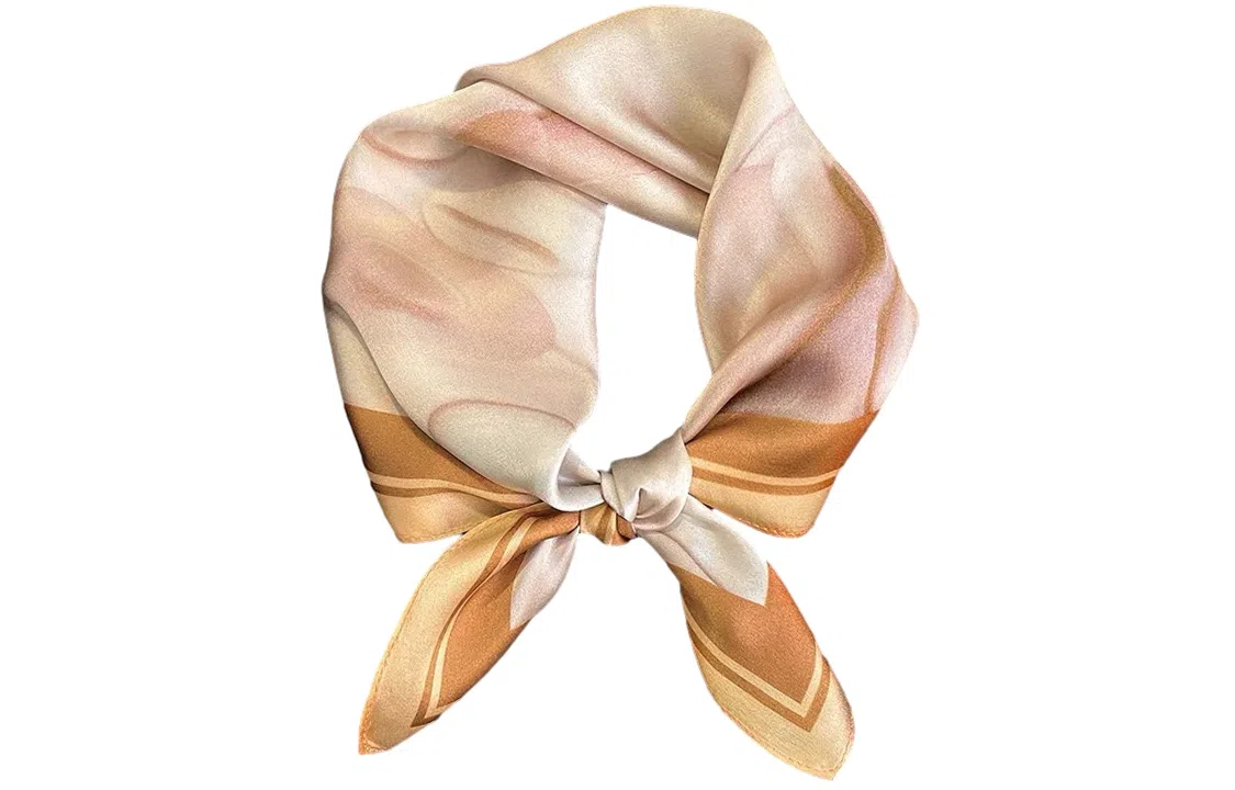 优幽兰 拼色设计感搭配衬衫包包高级感气质薄款职业韩版实用旅行 丝巾 女款 #礼盒装