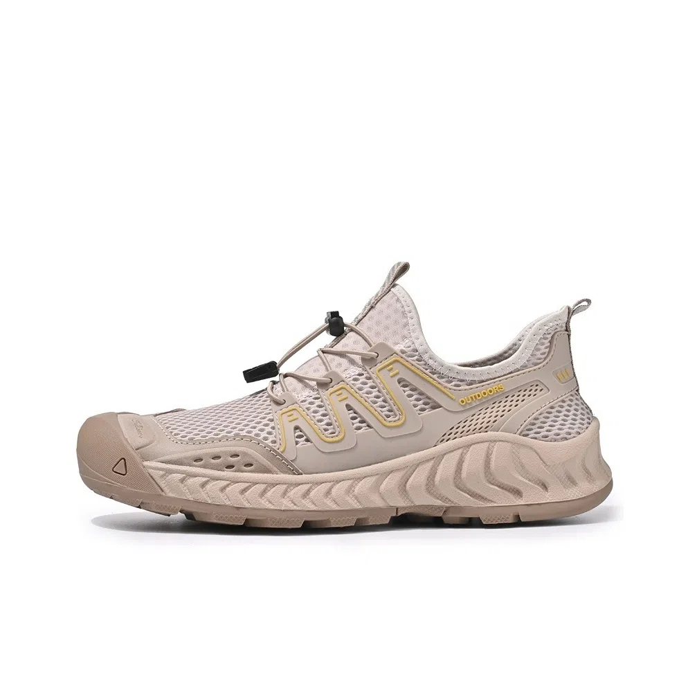 季公羊 舒适百搭 轻便抽绳 防滑耐磨 低帮 生活休闲鞋 男款