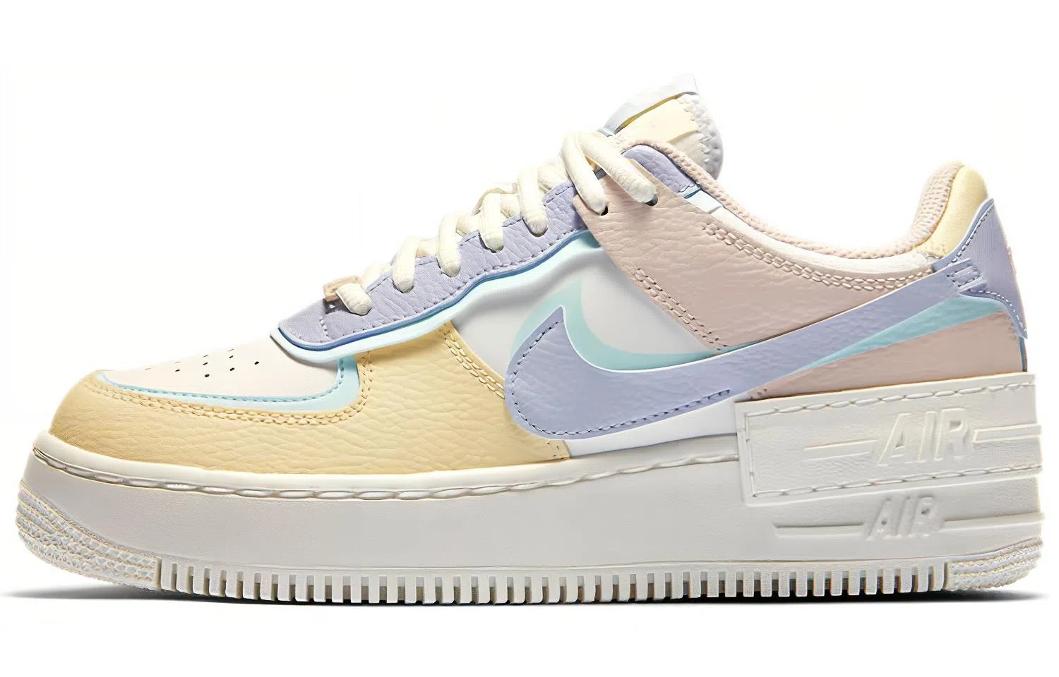 Nike Air Force 1 Shadow White Blue Pink
