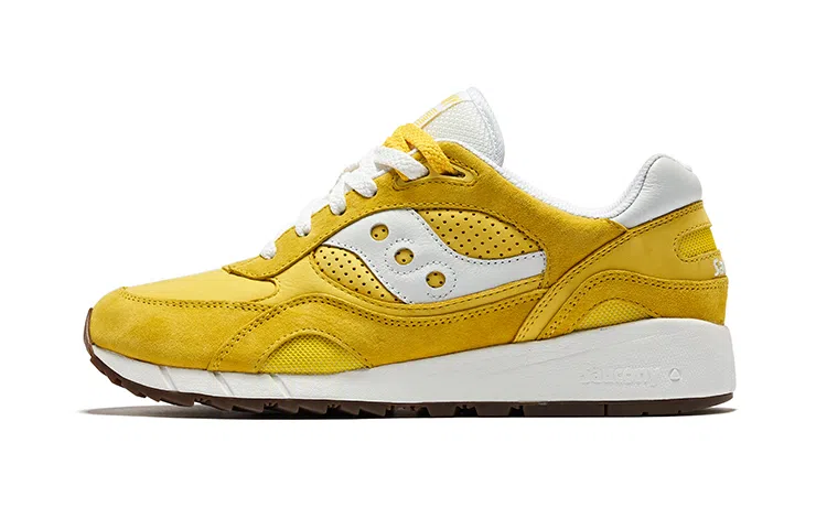 Saucony Lightweight Low-Top Yellow White