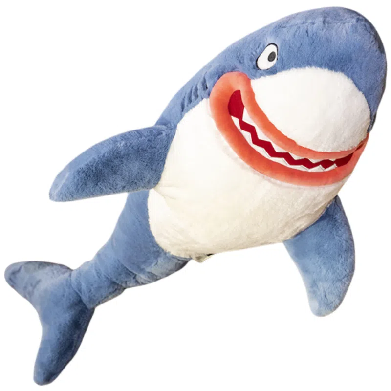 赛特嘟嘟 鲨鱼 红唇巨齿鲨 安抚陪伴 玩偶 毛绒公仔