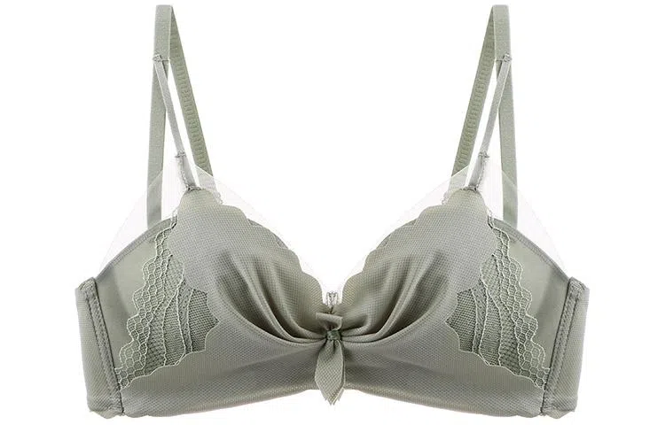 二三二三 大胸显小无钢圈聚拢收副乳防下垂蕾丝文胸 女款