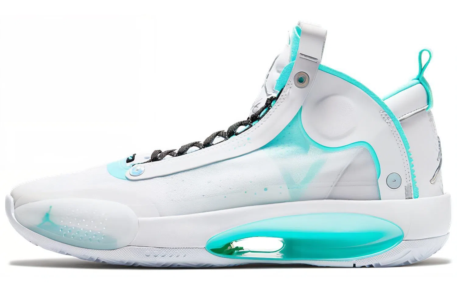 Jordan Air Jordan 34 Snow Leopard Mint Green